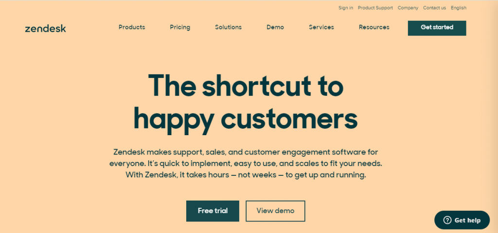 Digital marketing tools-Zendesk